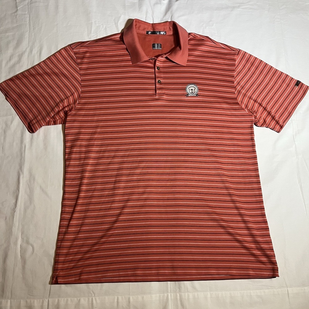 Vintage Nike TIGER WOODS Golf Polo Shirt Men's XL 2006 PGA CHAMPIONSHIP